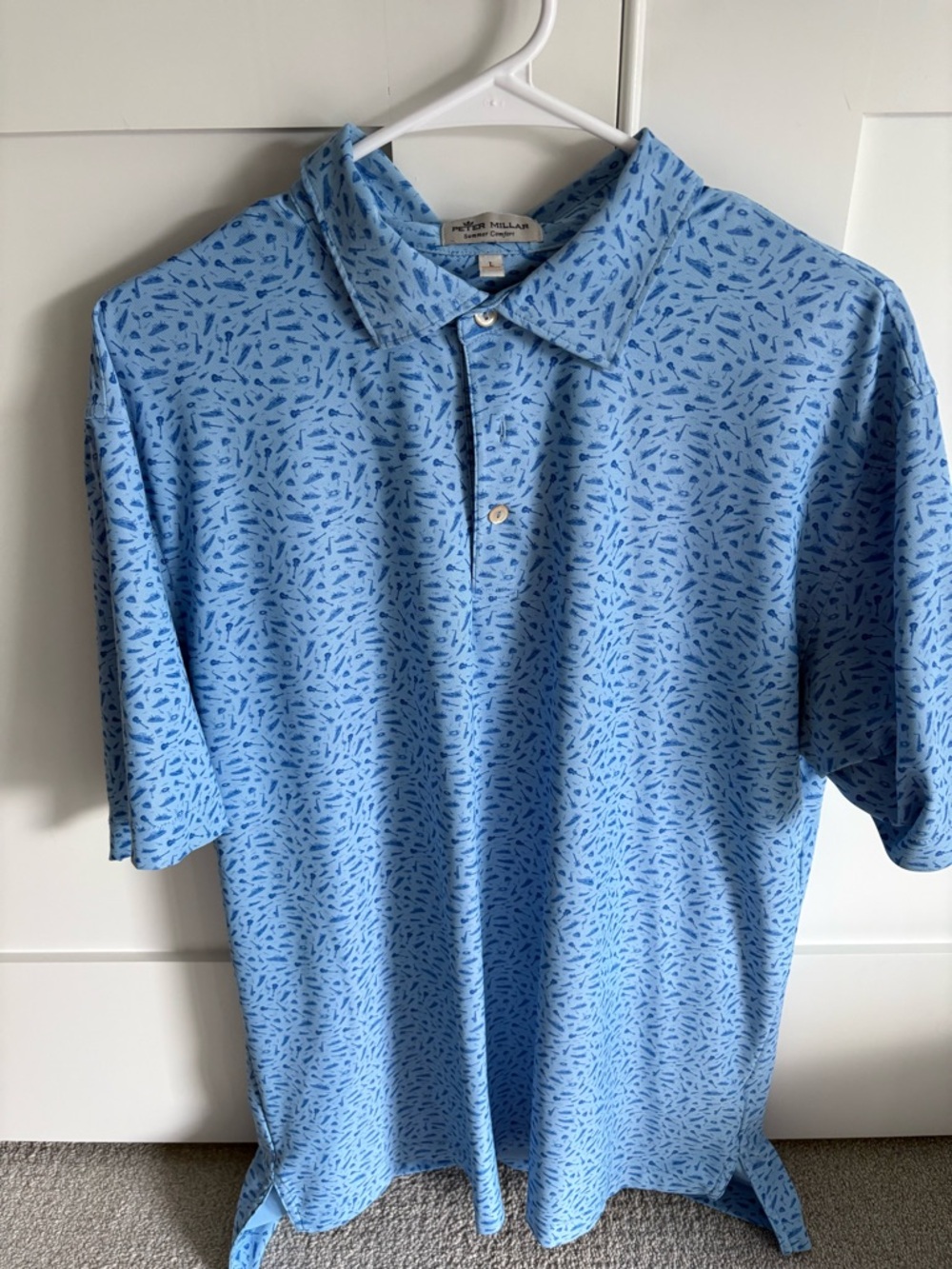 Peter Millar Blue Polo